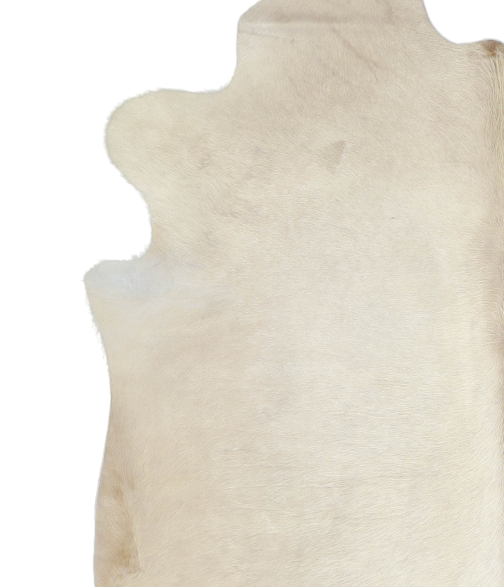 Champagne X-Large Brazilian Cowhide Rug 7'4"H x 6'7"W #A20714 by Hudson Hides