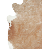 Beige X-Large Brazilian Cowhide Rug 6'9"H x 6'8"W #A20750 by Hudson Hides