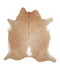Beige XX-Large Brazilian Cowhide Rug 7'4