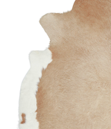 Beige XX-Large Brazilian Cowhide Rug 7'3"H x 7'1"W #A20774 by Hudson Hides