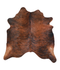 Medium Brindle X-Large Brazilian Cowhide Rug 6'7