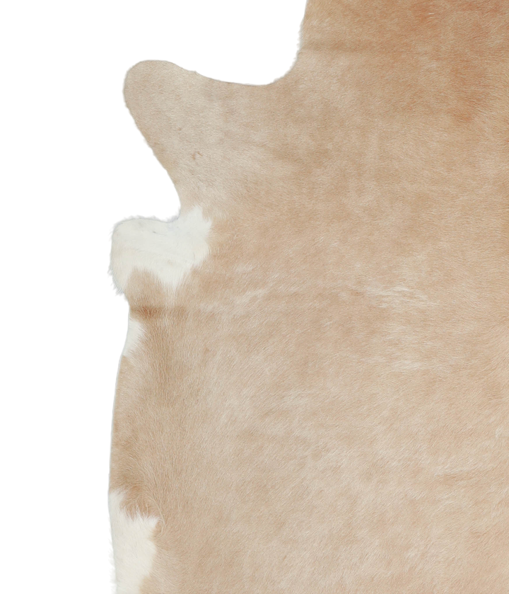 Beige XX-Large Brazilian Cowhide Rug 7'7"H x 7'2"W #A20898 by Hudson Hides