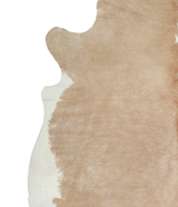 Beige XX-Large Brazilian Cowhide Rug 7'4"H x 7'3"W #A20920 by Hudson Hides