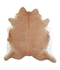 Beige X-Large Brazilian Cowhide Rug 7'1