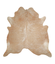 Beige XX-Large Brazilian Cowhide Rug 8'1"H x 7'8"W #A20986 by Hudson Hides