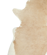 Beige and White XX-Large Brazilian Cowhide Rug 7'9"H x 7'1"W #A20988 by Hudson Hides