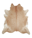 Beige XX-Large Brazilian Cowhide Rug 7'9"H x 7'1"W #A20993 by Hudson Hides