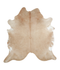 Beige XX-Large Brazilian Cowhide Rug 7'4