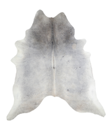 Medium Grey XX-Large Brazilian Cowhide Rug 8'3"H x 7'3"W #A21013 by Hudson Hides