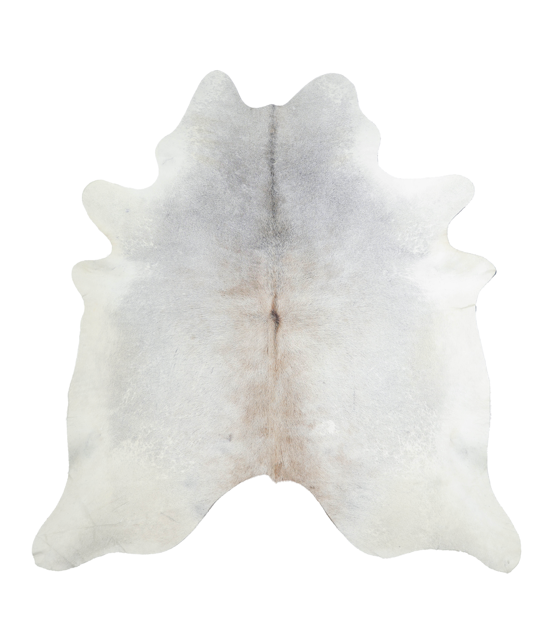 Grey with Beige Cowhide Rug #A21048