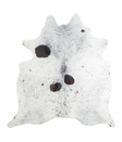 Salt and Pepper Black X-Large Brazilian Cowhide Rug 6'11"H x 6'5"W #A21092 by Hudson Hides