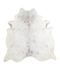 Salt and Pepper Brown X-Large Brazilian Cowhide Rug 6'11