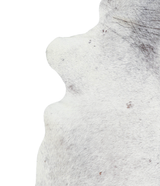Salt and Pepper Black X-Large Brazilian Cowhide Rug 7'5"H x 6'7"W #A21096 by Hudson Hides