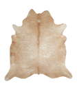 Beige XX-Large Brazilian Cowhide Rug 7'7"H x 7'1"W #A21107 by Hudson Hides