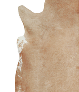 Beige XX-Large Brazilian Cowhide Rug 7'7"H x 6'11"W #A21109 by Hudson Hides