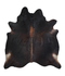 Chocolate XX-Large Brazilian Cowhide Rug 7'5