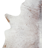 Salt and Pepper Brown Large Brazilian Cowhide Rug 6'7"H x 5'5"W #A21206 by Hudson Hides