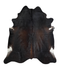 Chocolate XX-Large Brazilian Cowhide Rug 7'8