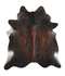 Chocolate X-Large Brazilian Cowhide Rug 7'0