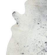 Salt and Pepper Black X-Large Brazilian Cowhide Rug 7'3"H x 6'5"W #A21305 by Hudson Hides