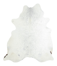 Salt and Pepper Black X-Large Brazilian Cowhide Rug 7'0"H x 5'11"W #A21312 by Hudson Hides