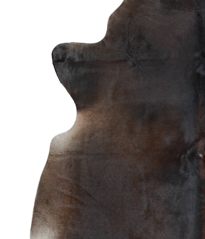 Chocolate XX-Large Brazilian Cowhide Rug 7'6"H x 6'9"W #A21319 by Hudson Hides