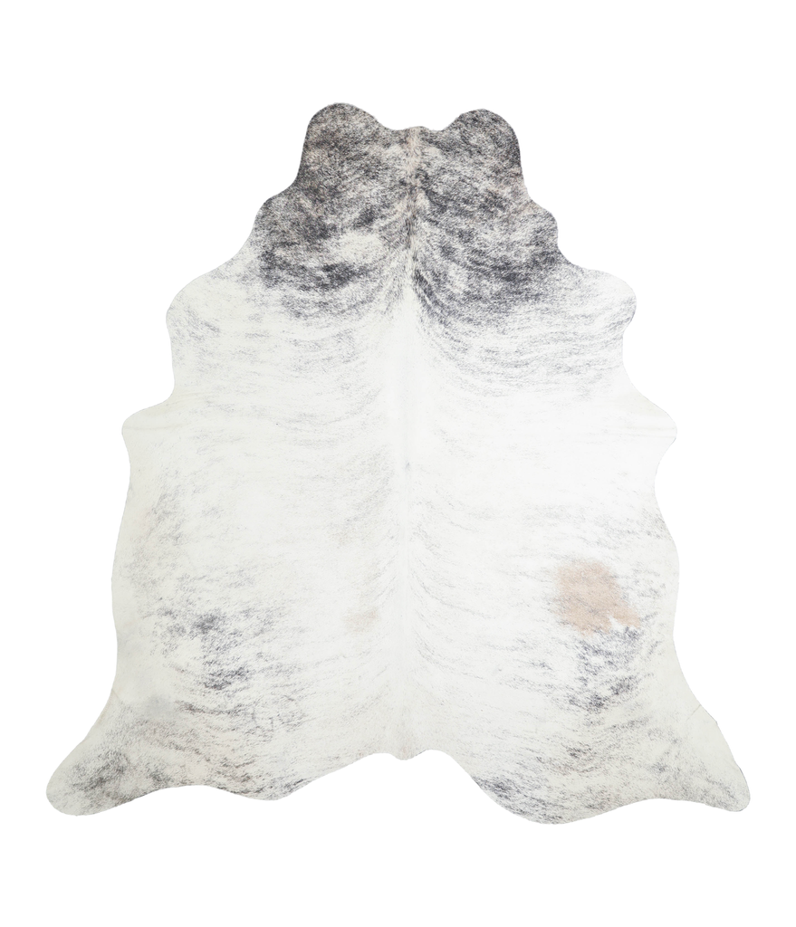 Grey Brindle X-Large Brazilian Cowhide Rug 6'7"H x 6'4"W #A21322 by Hudson Hides