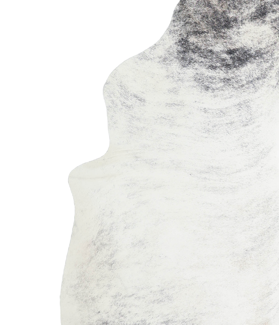 Grey Brindle X-Large Brazilian Cowhide Rug 6'7"H x 6'4"W #A21322 by Hu