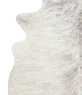 Grey Brindle Large Brazilian Cowhide Rug 5'10"H x 5'5"W #A21383 by Hudson Hides