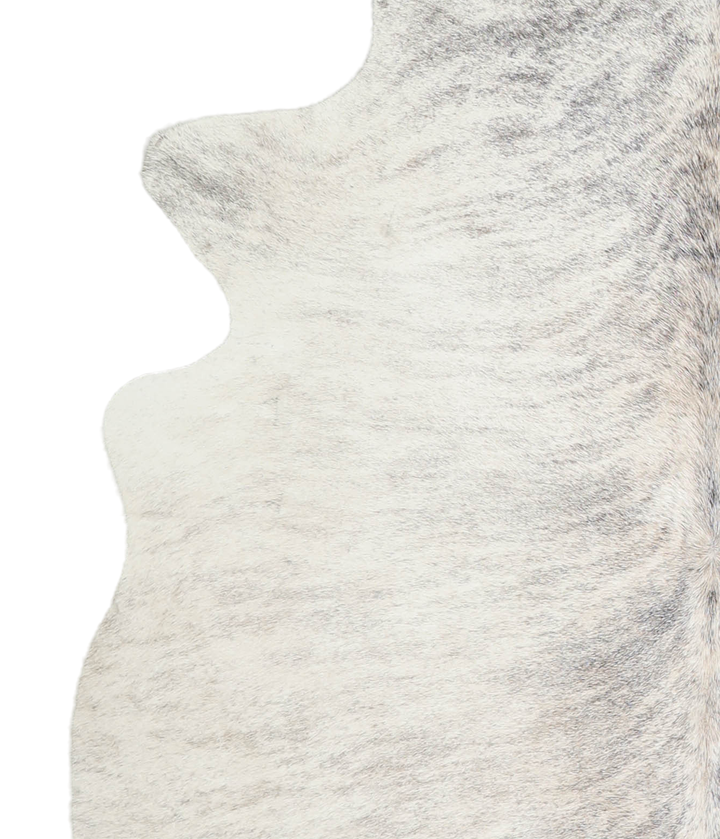 Grey Brindle Large Brazilian Cowhide Rug 5'10"H x 5'5"W #A21383 by Hudson Hides