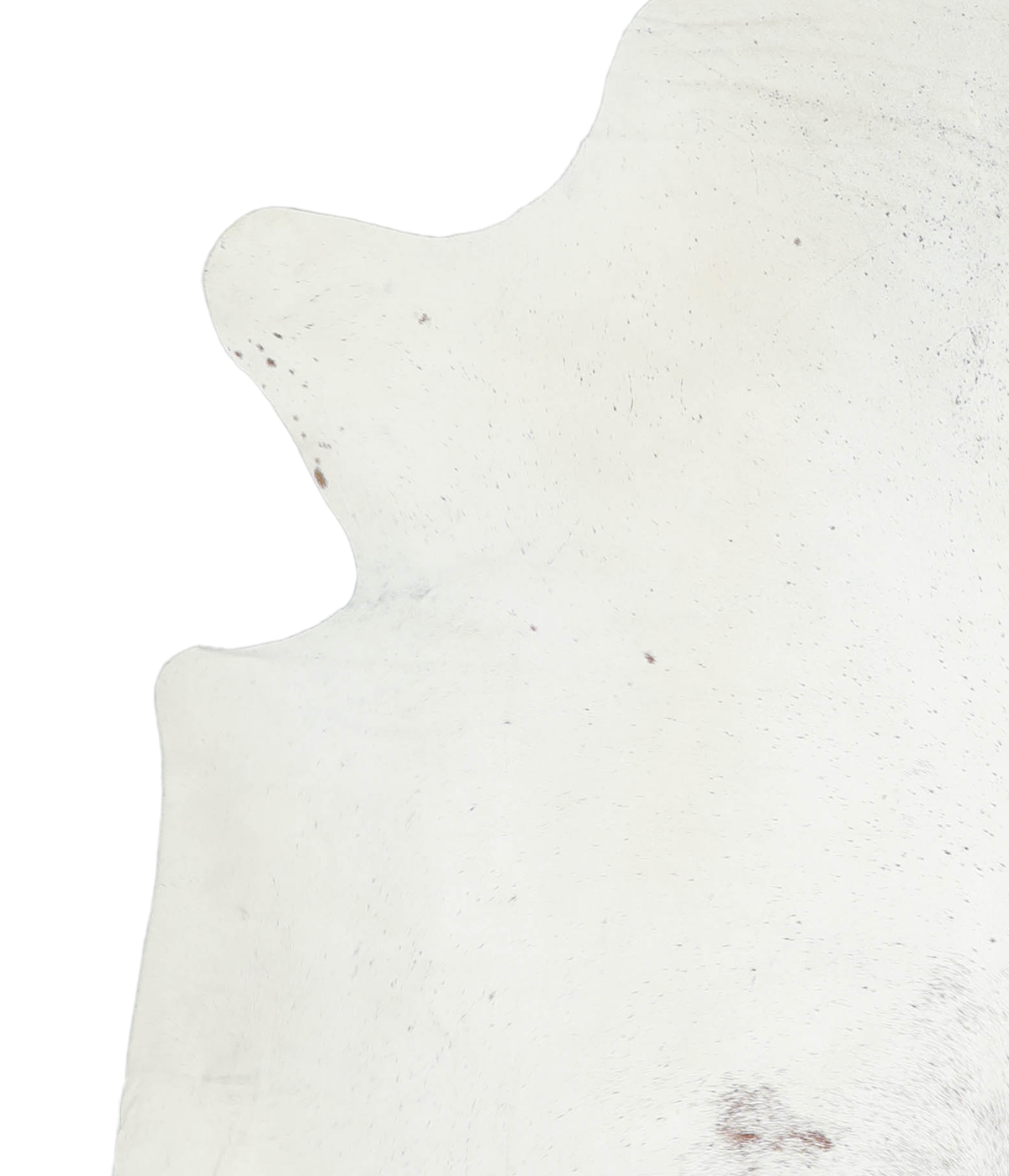 Salt and Pepper Brown Cowhide Rug #A21409