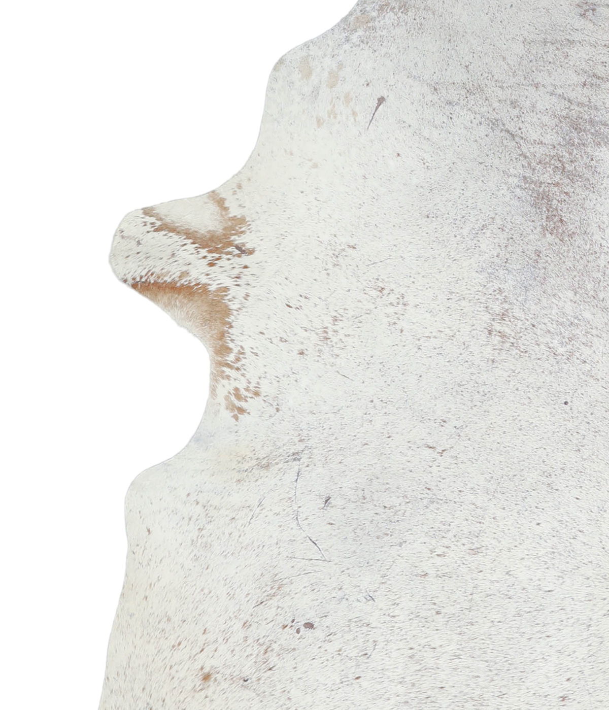 Salt and Pepper Brown Cowhide Rug #A21410