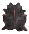 Chocolate Large Brazilian Cowhide Rug 6'6