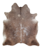 Taupe X-Large Brazilian Cowhide Rug 7'1