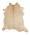 Beige X-Large Brazilian Cowhide Rug 7'0