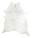 Grey Brindle Large Brazilian Cowhide Rug 6'10"H x 5'6"W #A21678 by Hudson Hides