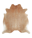 Beige X-Large Brazilian Cowhide Rug 6'7"H x 6'3"W #A21690 by Hudson Hides