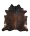 Chocolate X-Large Brazilian Cowhide Rug 6'10
