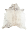 Grey Brindle X-Large Brazilian Cowhide Rug 6'6"H x 6'1"W #A21780 by Hudson Hides