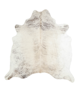 Grey Brindle X-Large Brazilian Cowhide Rug 6'6"H x 6'1"W #A21780 by Hudson Hides