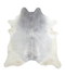 Medium Grey X-Large Brazilian Cowhide Rug 7'3