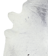 Salt and Pepper Black X-Large Brazilian Cowhide Rug 7'6"H x 6'6"W #A21801 by Hudson Hides