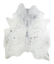 Salt and Pepper Black X-Large Brazilian Cowhide Rug 7'2"H x 5'11"W #A21806 by Hudson Hides