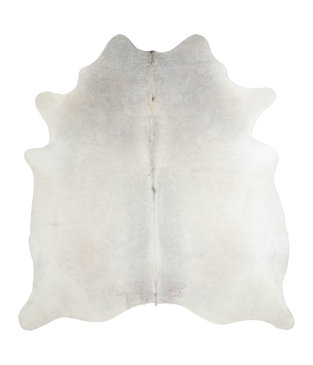 Medium Grey XX-Large Brazilian Cowhide Rug 7'10"H x 7'2"W #A21809 by H