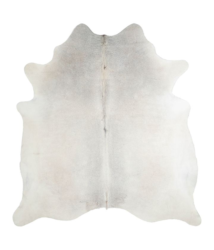 Medium Grey XX-Large Brazilian Cowhide Rug 7'10"H x 7'2"W #A21809 by Hudson Hides