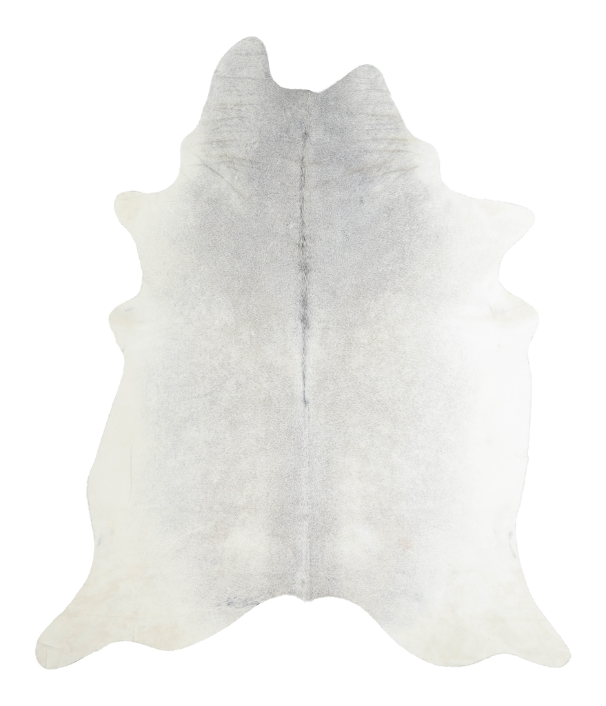 Medium Grey X-Large Brazilian Cowhide Rug 7'4"H x 6'2"W #A21843 by Hudson Hides