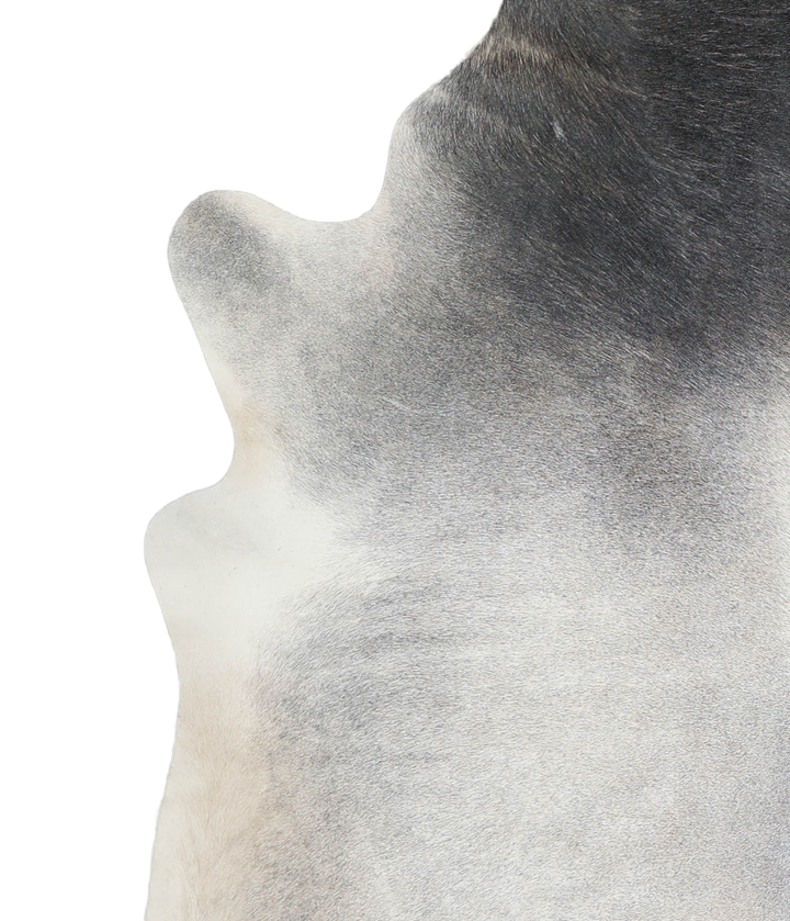 Medium Grey X-Large Brazilian Cowhide Rug 7'5"H x 6'5"W #A21864 by Hudson Hides