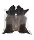 Dark Grey XX-Large Brazilian Cowhide Rug 7'7"H x 7'6"W #A21874 by Hudson Hides