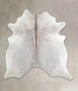 Medium Grey X-Large Brazilian Cowhide Rug 6'7"H x 6'4"W #A21982 by Hudson Hides