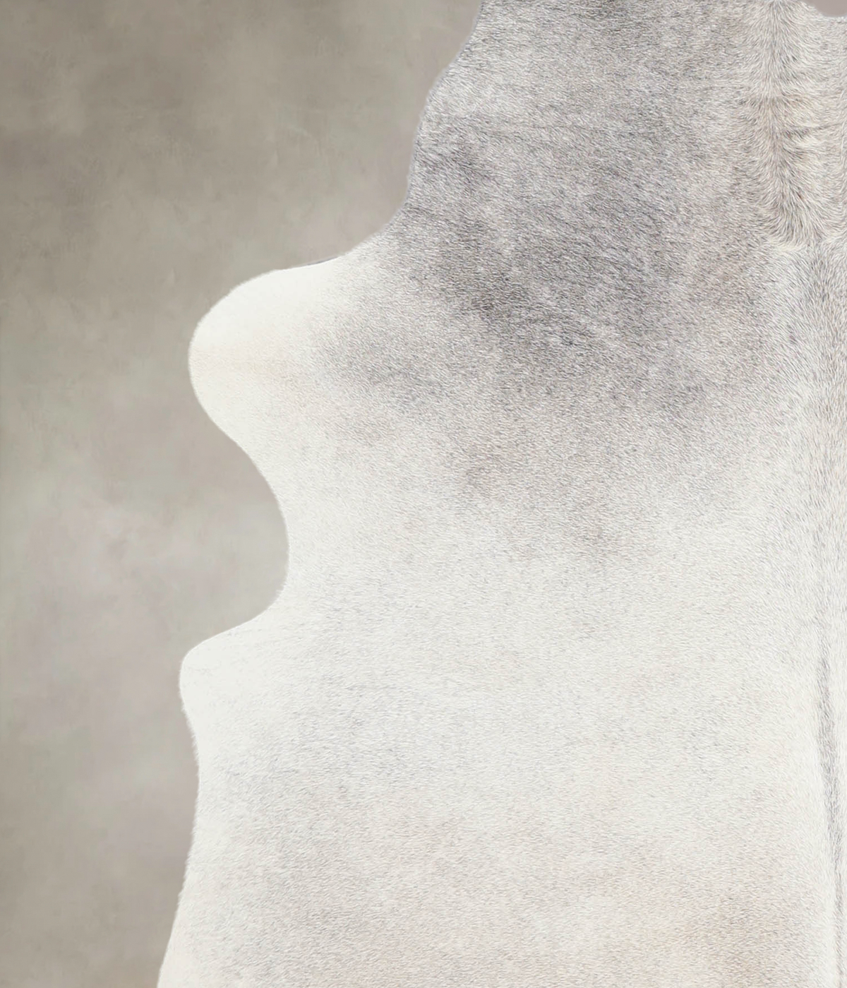 Medium Grey Cowhide Rug #A21983